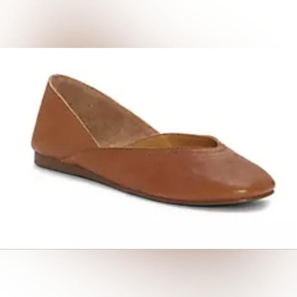 Women's Lucky Brand Alba Ballet Flats, Brown, Size 6, Pre-owned - Picture 5 of 15